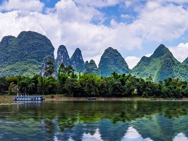 船遊灕江(興坪碼頭)-桂林山水甲天下