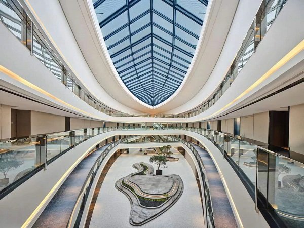 上海滴水湖洲際酒店客房區域-上海：滴水湖洲際酒店(乙晚)