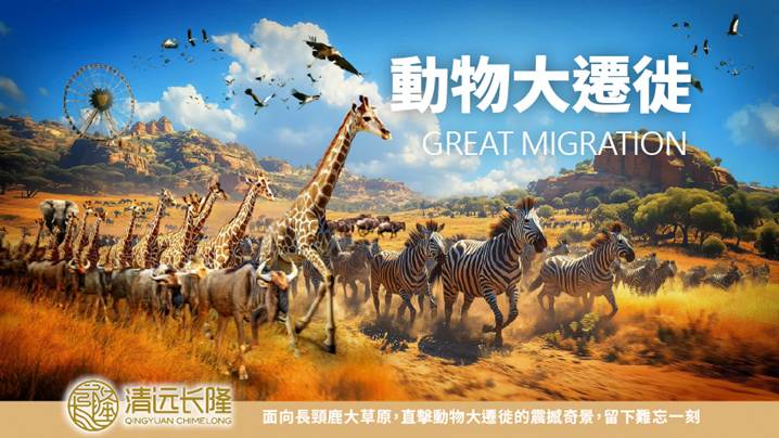 跟著動物去旅行4日【森林王國、功夫傳奇、國際品牌酒店一晚】