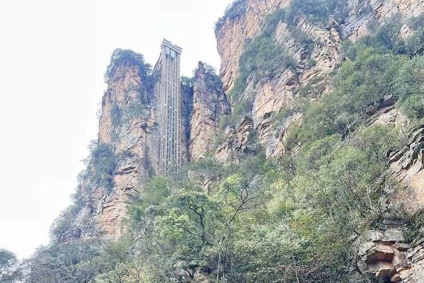 百龍觀光電梯-張家界、袁家界