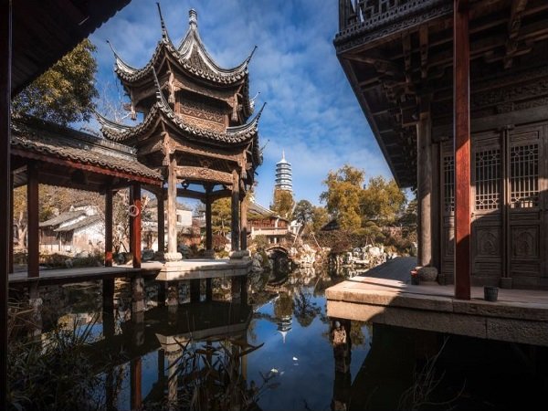 濮院時尚古鎮-穿越江南、邂逅古鎮：濮院古鎮、惠山古鎮