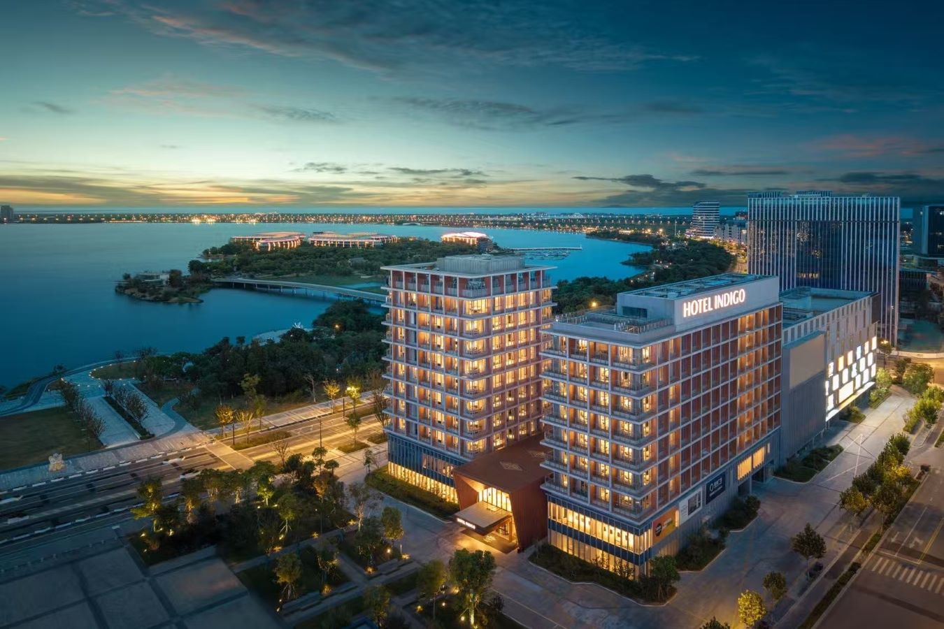 上海滴水湖英迪格酒店-兩晚洲際集團酒店：英迪格酒店（Hotel Indigo）