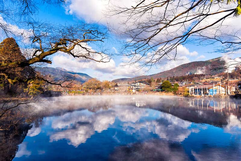 金麟湖、湯布院