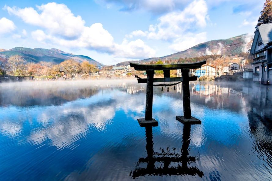 金麟湖、湯布院