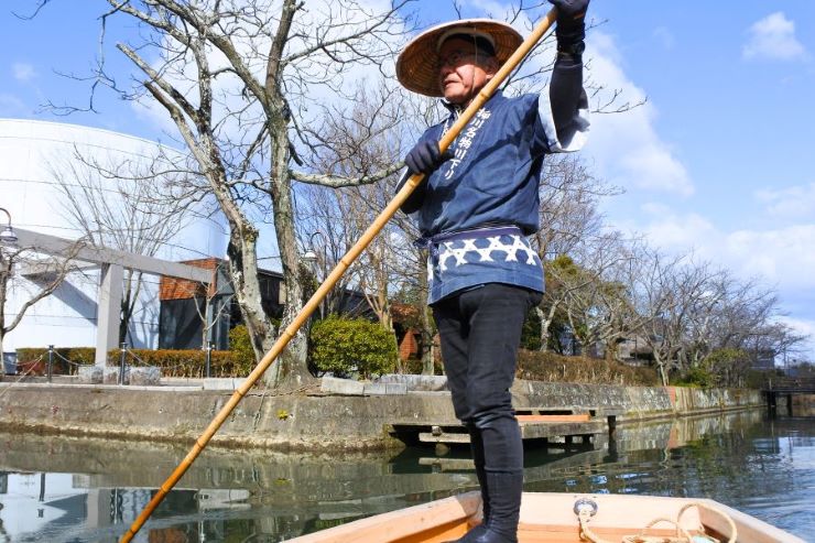 柳川扁舟搖船(約30分鐘)