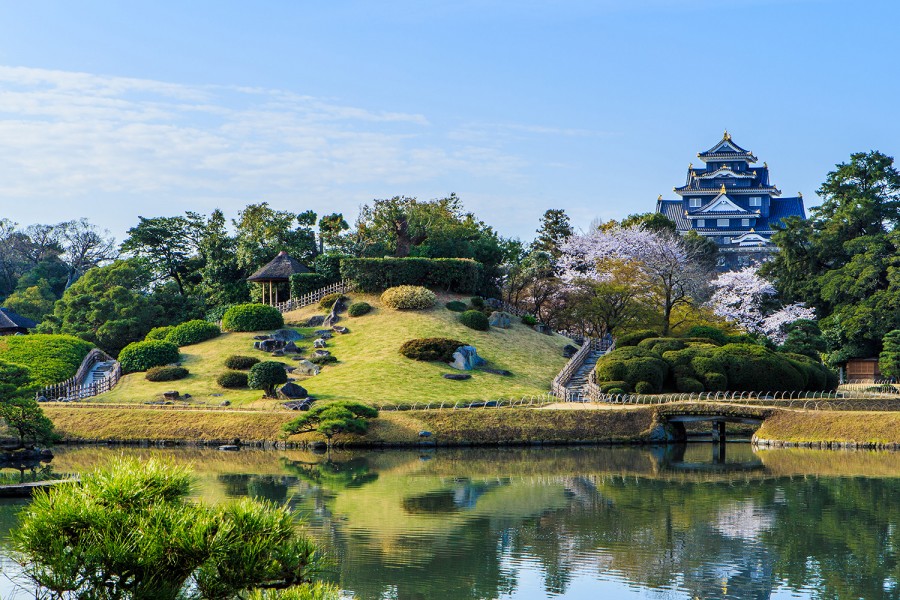 岡山城(登上天守閣)