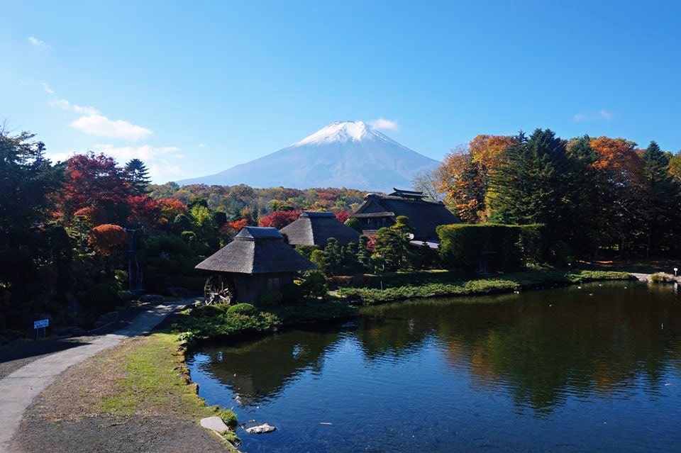 忍野八海(富士山美景)