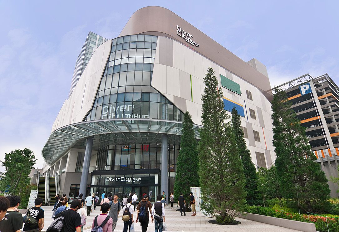 照片取自官網-台場DIVERCITY TOKYO PLAZA