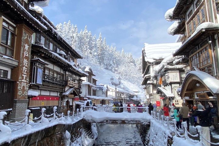 銀山溫泉老街(神隱少女溫泉鄉)
