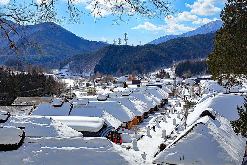❆大內宿【結合了傳統建築自然美景三大合掌村之一】