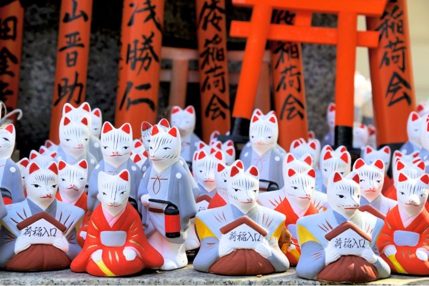 千本鳥居、八坂神社
