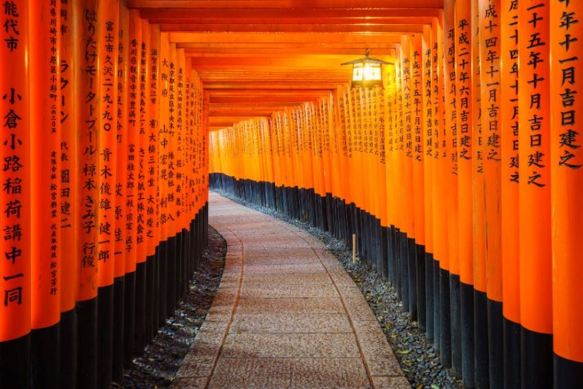 千本鳥居、八坂神社