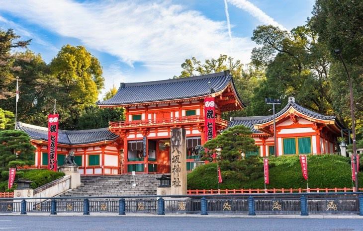 千本鳥居、八坂神社