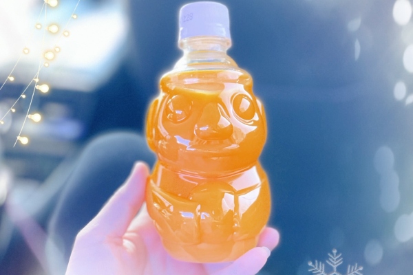 濟州特產:石頭爺爺造型橘子汁-好禮相送