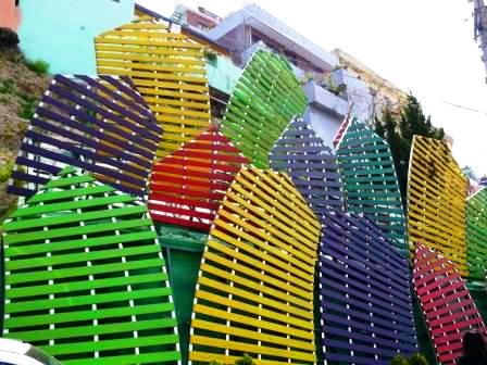 甘川洞文化村(贈送地圖；韓國觀光100選)