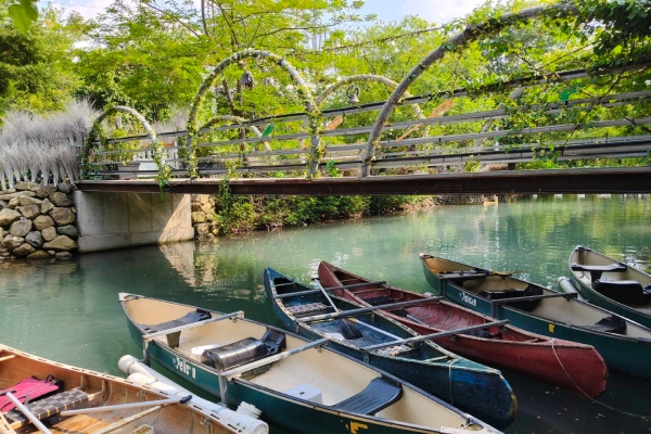 慶州國家療癒公園~獨木舟-慶州國家療癒公園(獨木舟、四人一艘)