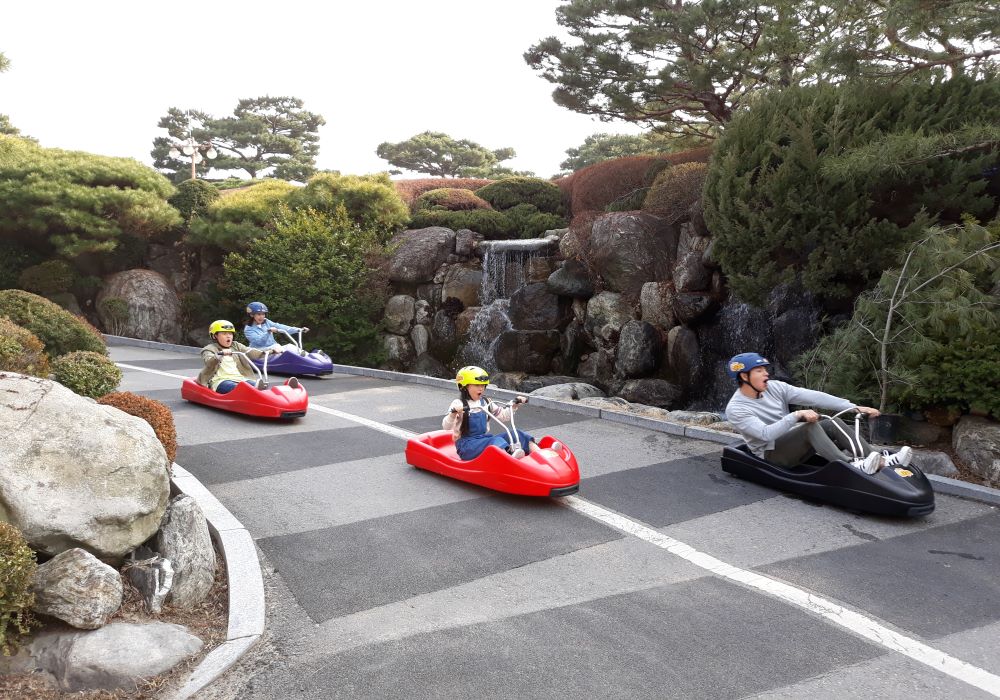 江華島斜坡滑車＋景觀纜車