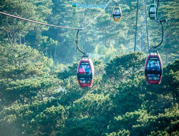 大叻竹林禪寺~單程纜車