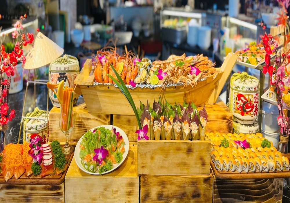 芽莊Ngon Gallery海鮮自助餐