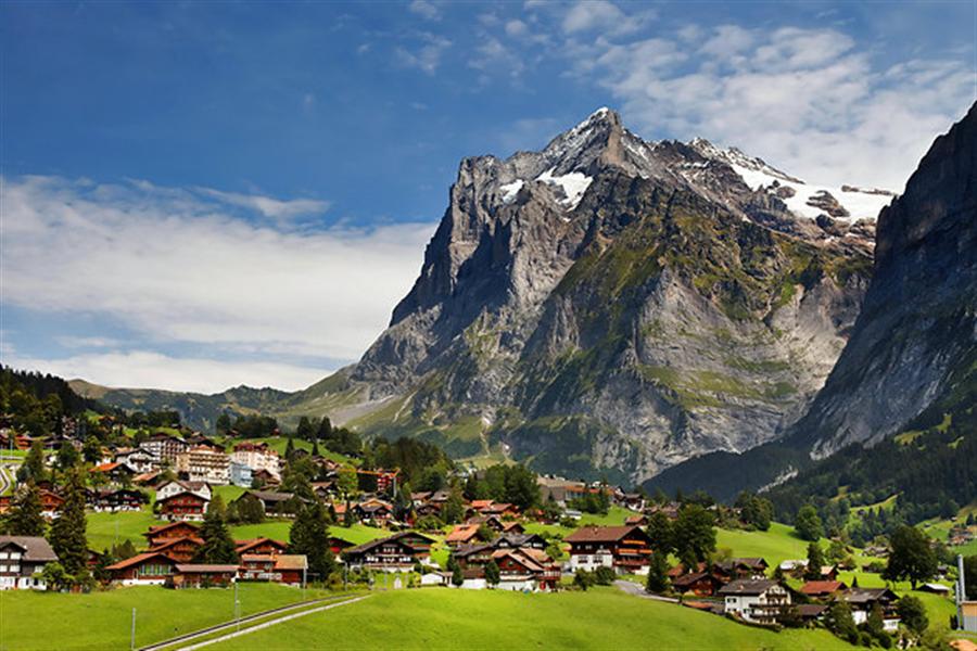 格林德瓦 Grindelwald-阿爾卑斯、山城小鎮
