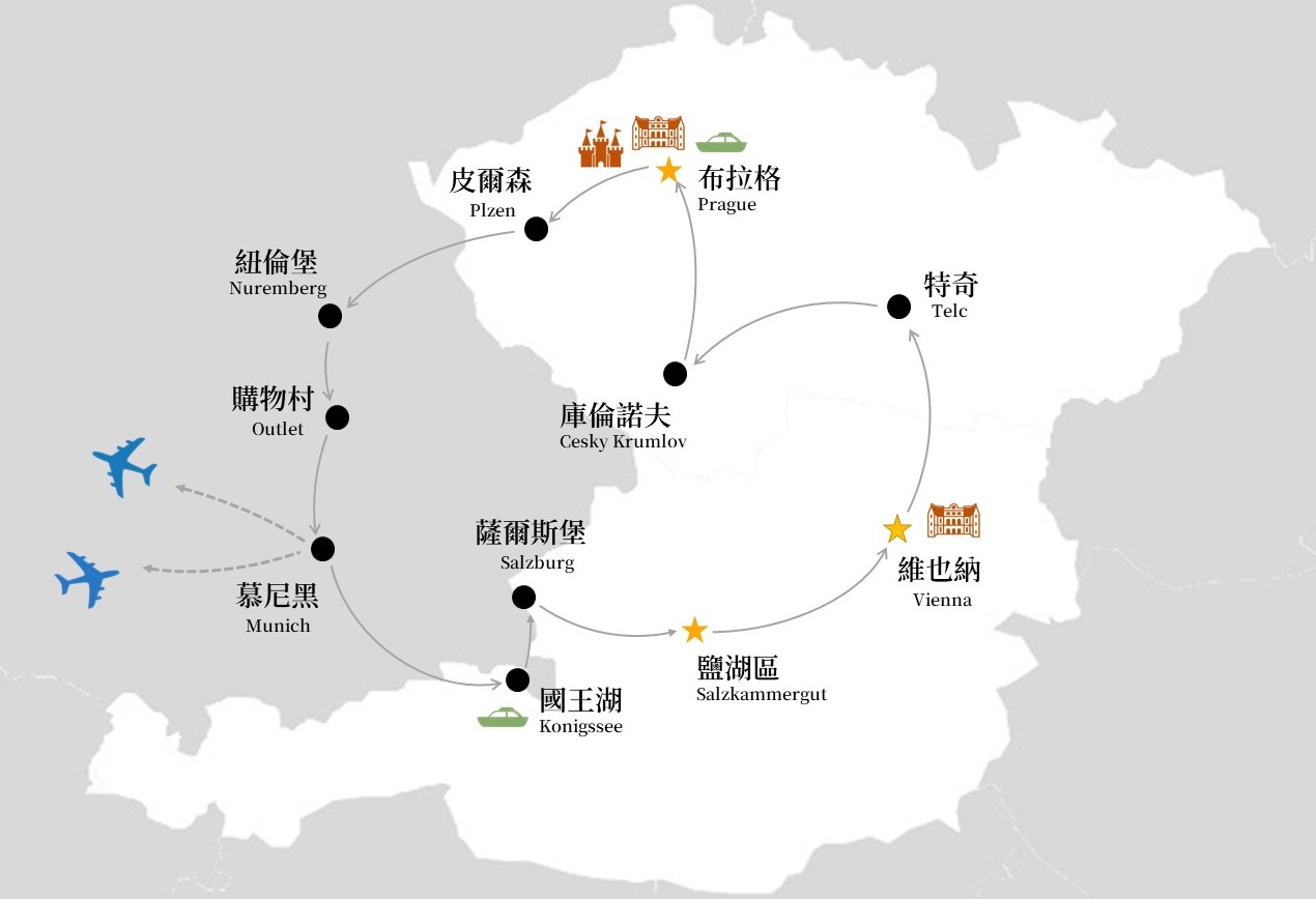 行程地圖